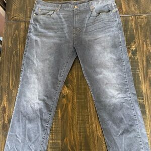 Cremieux Men's Classic Slate Gray Jeans